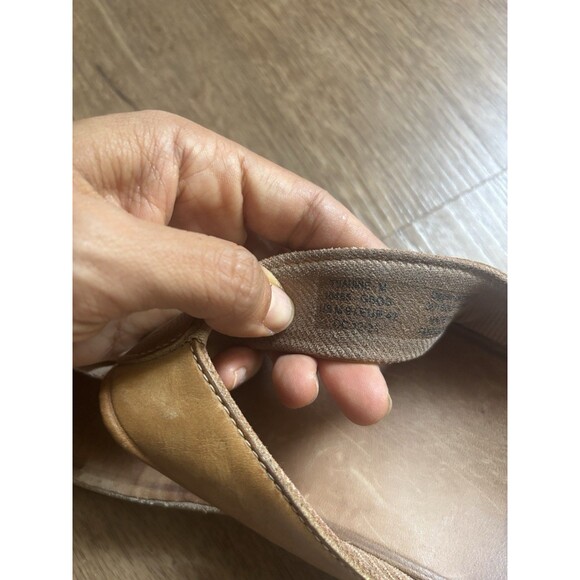 Olukai Tuahine Sandals Flip Flops Mens 9 Brown Leather Thong Comfort Casual - Picture 4 of 4